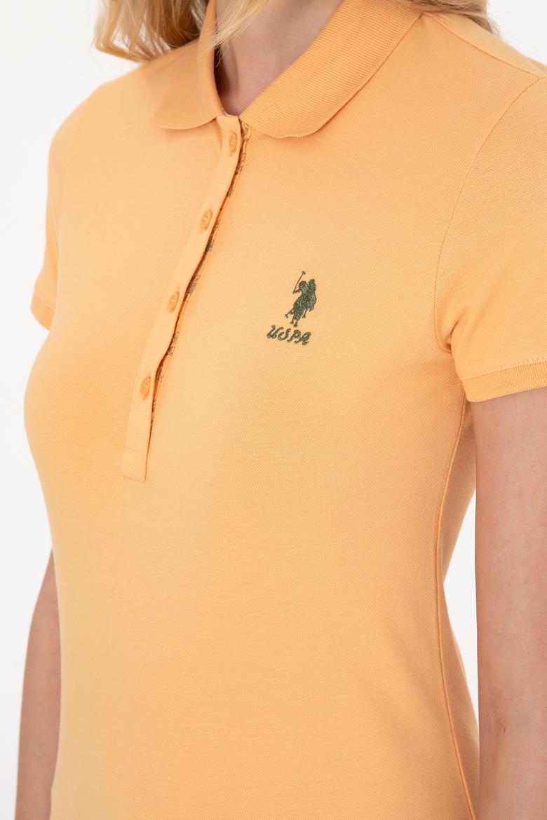 Kadın Kavun Basic Polo Yaka Tişört - 50307689017