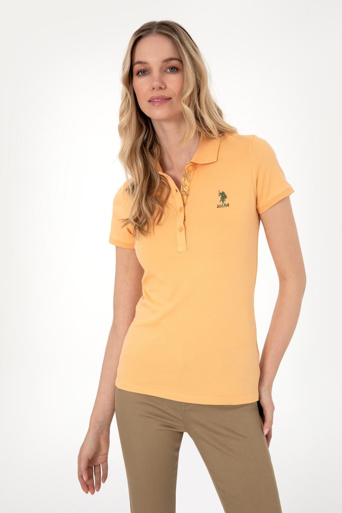 Kadın Kavun Basic Polo Yaka Tişört