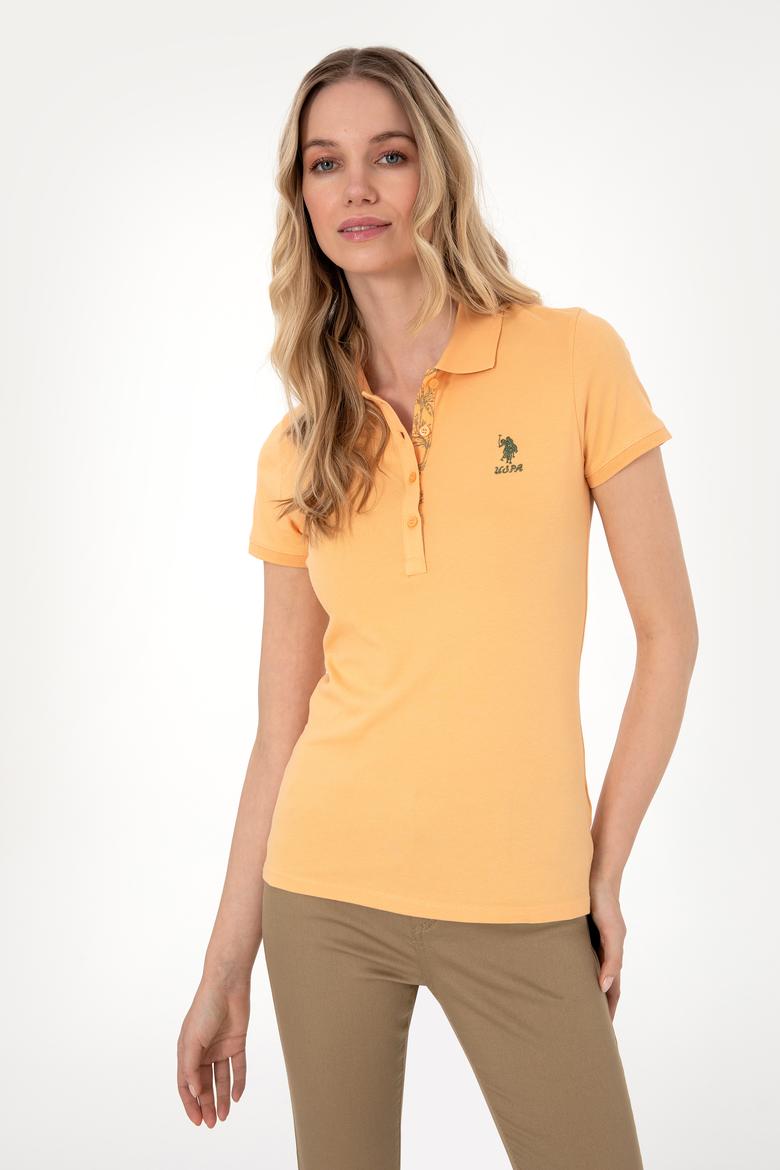 Kadın Kavun Basic Polo Yaka Tişört