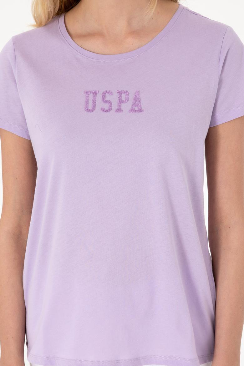 Kadın Lila Tişört - 50297454112