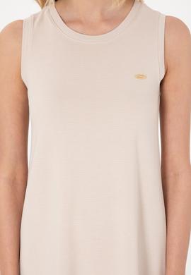 Kadın Taş Kolsuz Mini Boy Örme Elbise - 50297895018