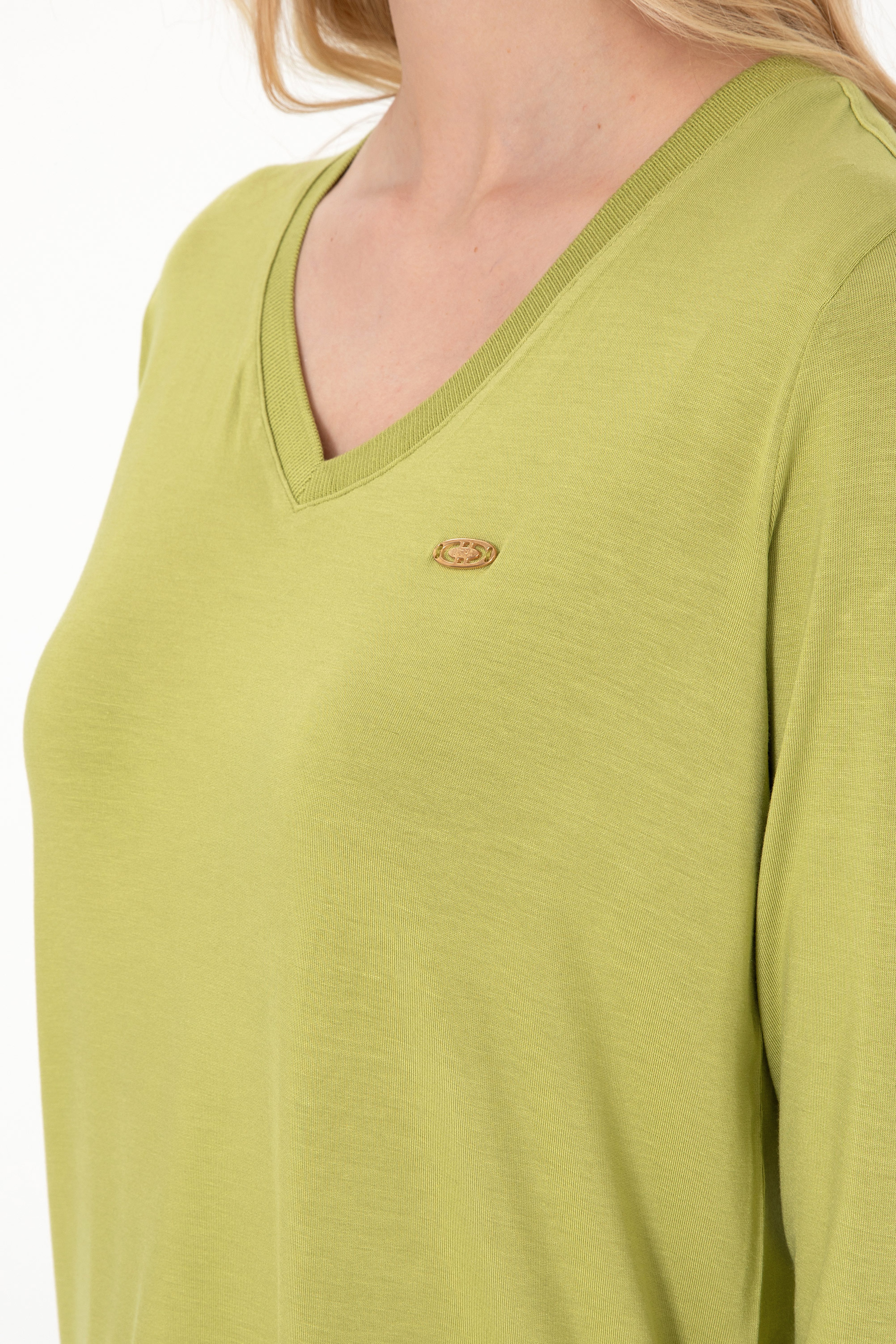 Kadın Fıstık Yeşili Sweatshirt