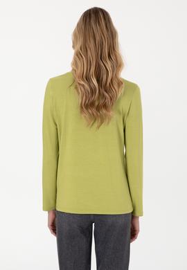 Kadın Fıstık Yeşili Sweatshirt - 50289542118