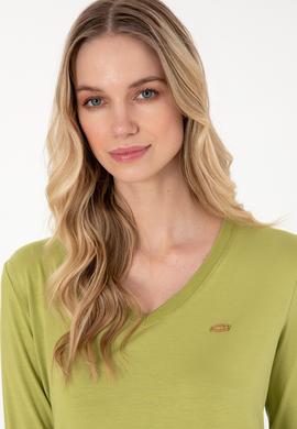 Kadın Fıstık Yeşili Sweatshirt - 50289542118