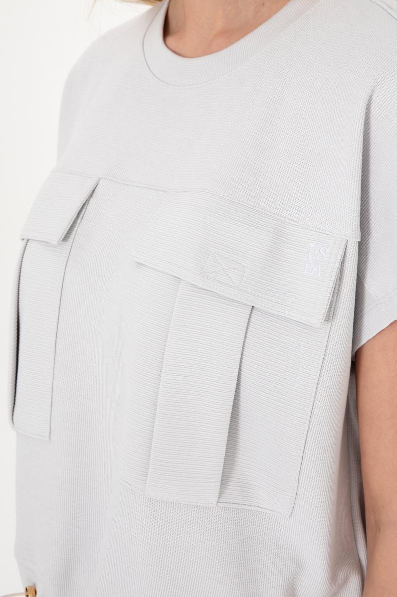 Kadın Açık Gri Tişört