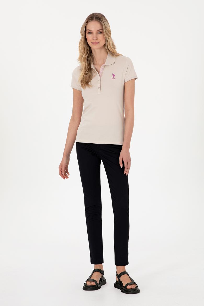 Kadın Taş Basic Tişört - 50300896125