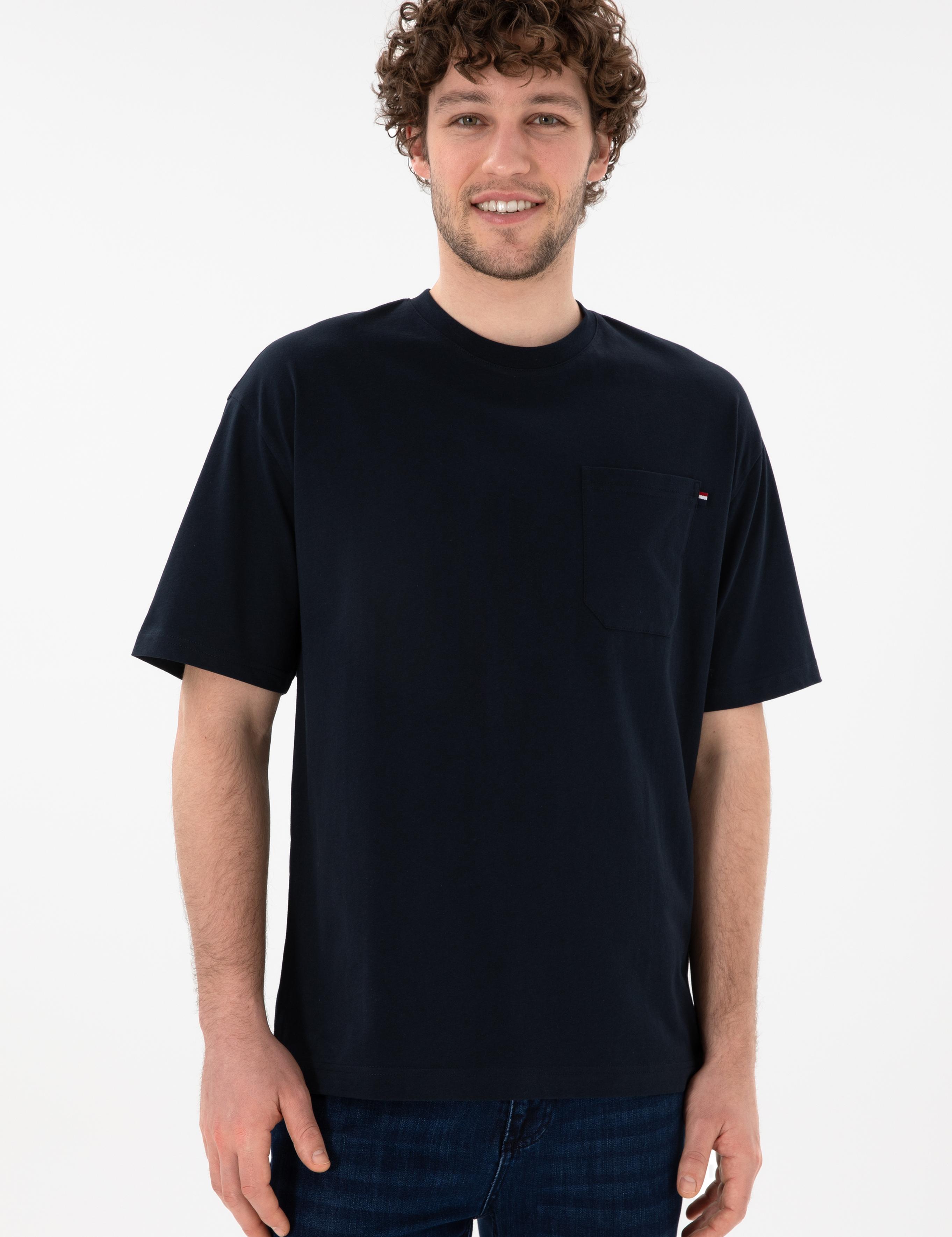 تی شرت یقه گرد ریلکس یقه گرد مردانه یو اس پولو | U.S. Polo Assn. - تصویر 2
