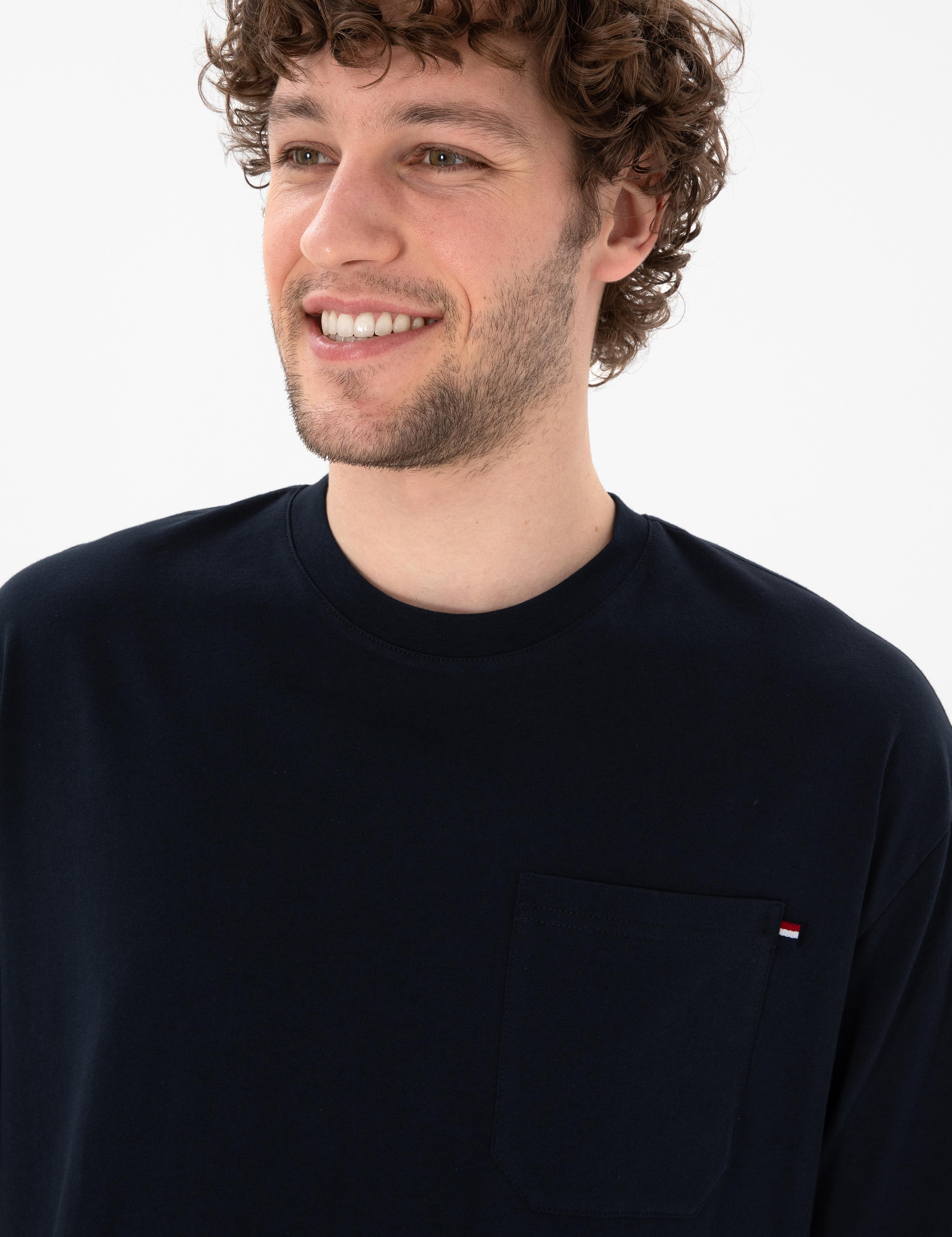 تی شرت یقه گرد ریلکس یقه گرد مردانه یو اس پولو | U.S. Polo Assn. - تصویر 3