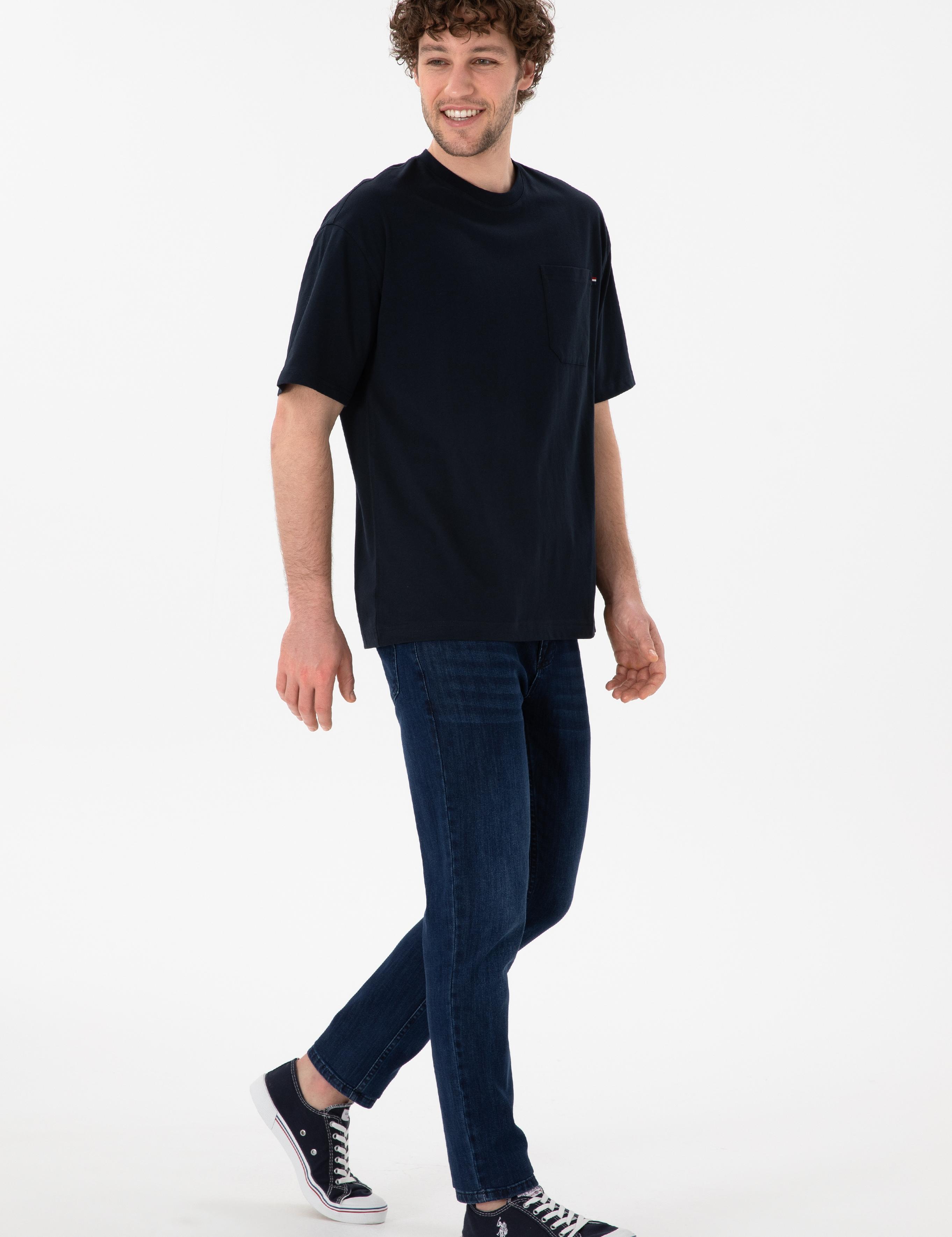 تی شرت یقه گرد ریلکس یقه گرد مردانه یو اس پولو | U.S. Polo Assn. - تصویر 5