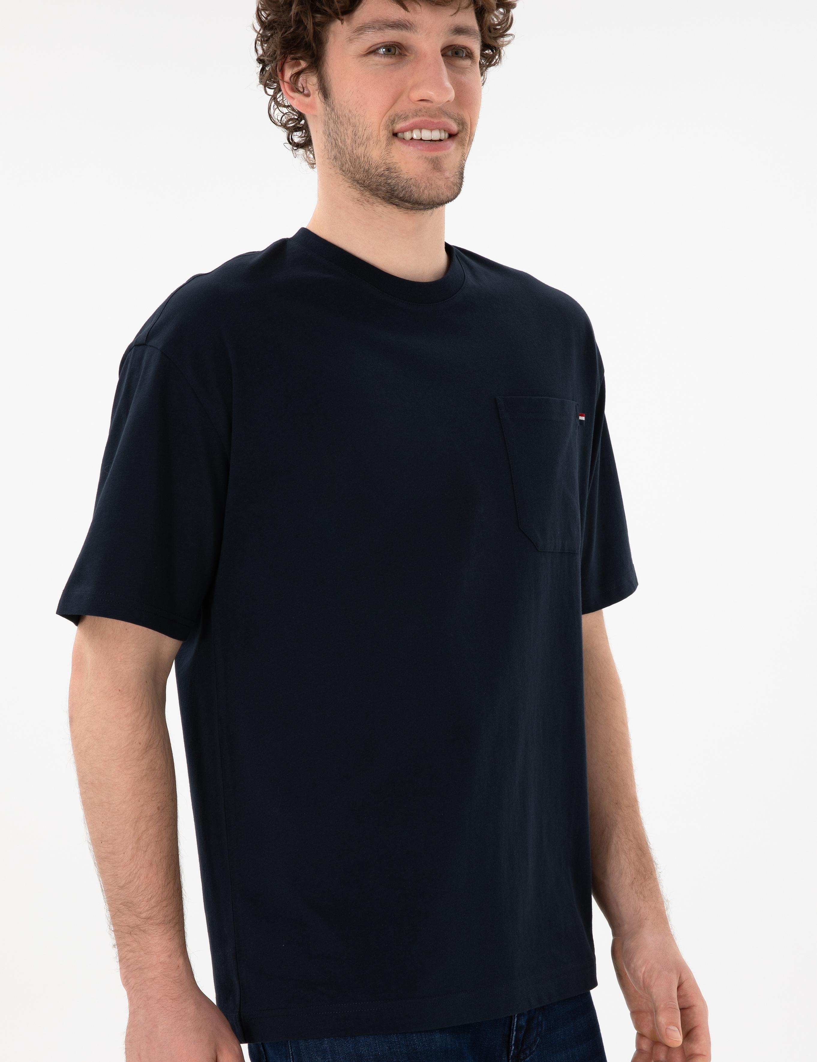 تی شرت یقه گرد ریلکس یقه گرد مردانه یو اس پولو | U.S. Polo Assn. - تصویر 4