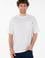 Erkek Comfort Fit Bisiklet Yaka Beyaz Tişört