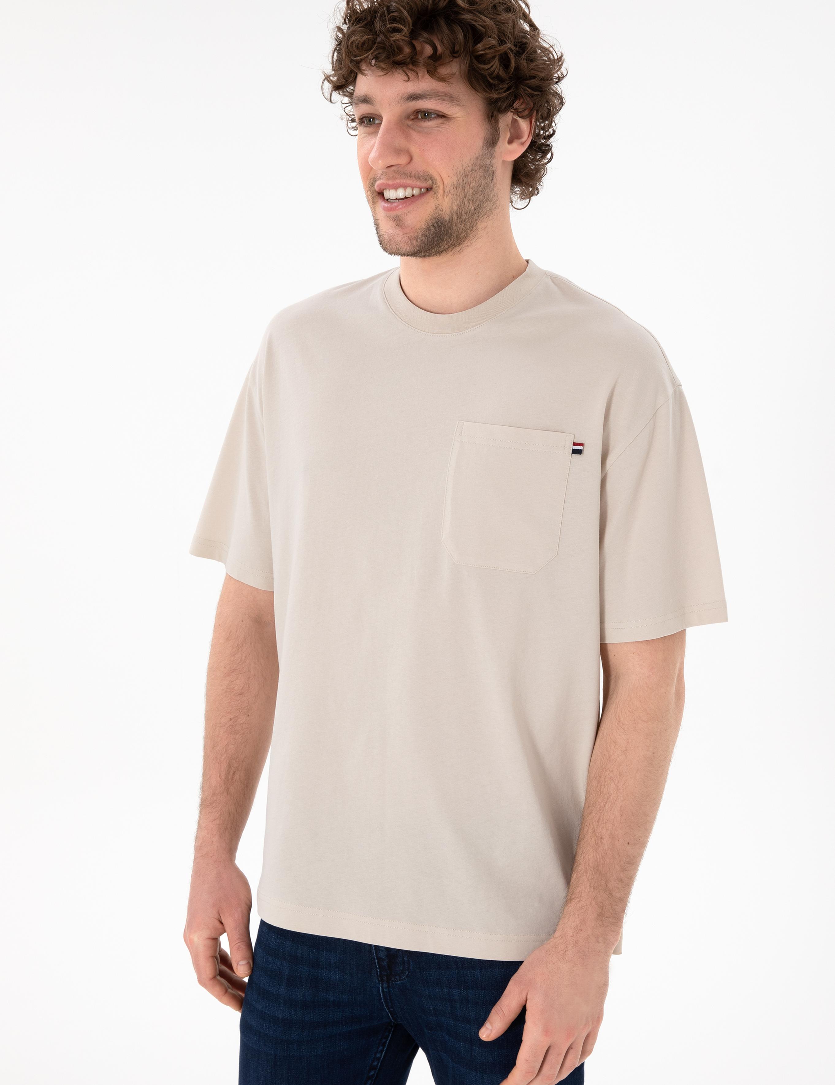 تی شرت یقه گرد ریلکس یقه گرد مردانه یو اس پولو | U.S. Polo Assn. - تصویر 2
