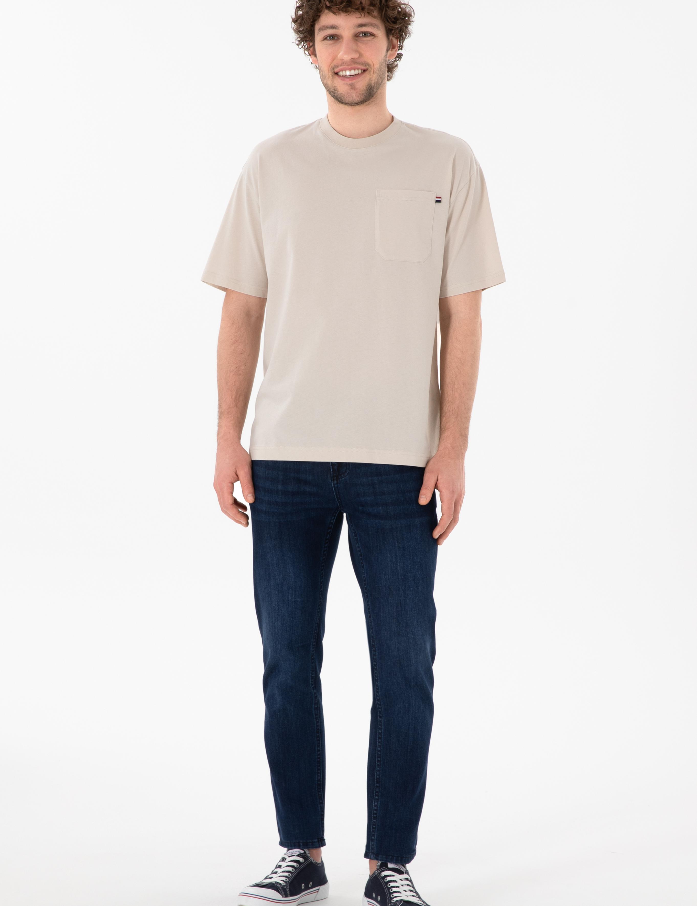 تی شرت یقه گرد ریلکس یقه گرد مردانه یو اس پولو | U.S. Polo Assn. - تصویر 5