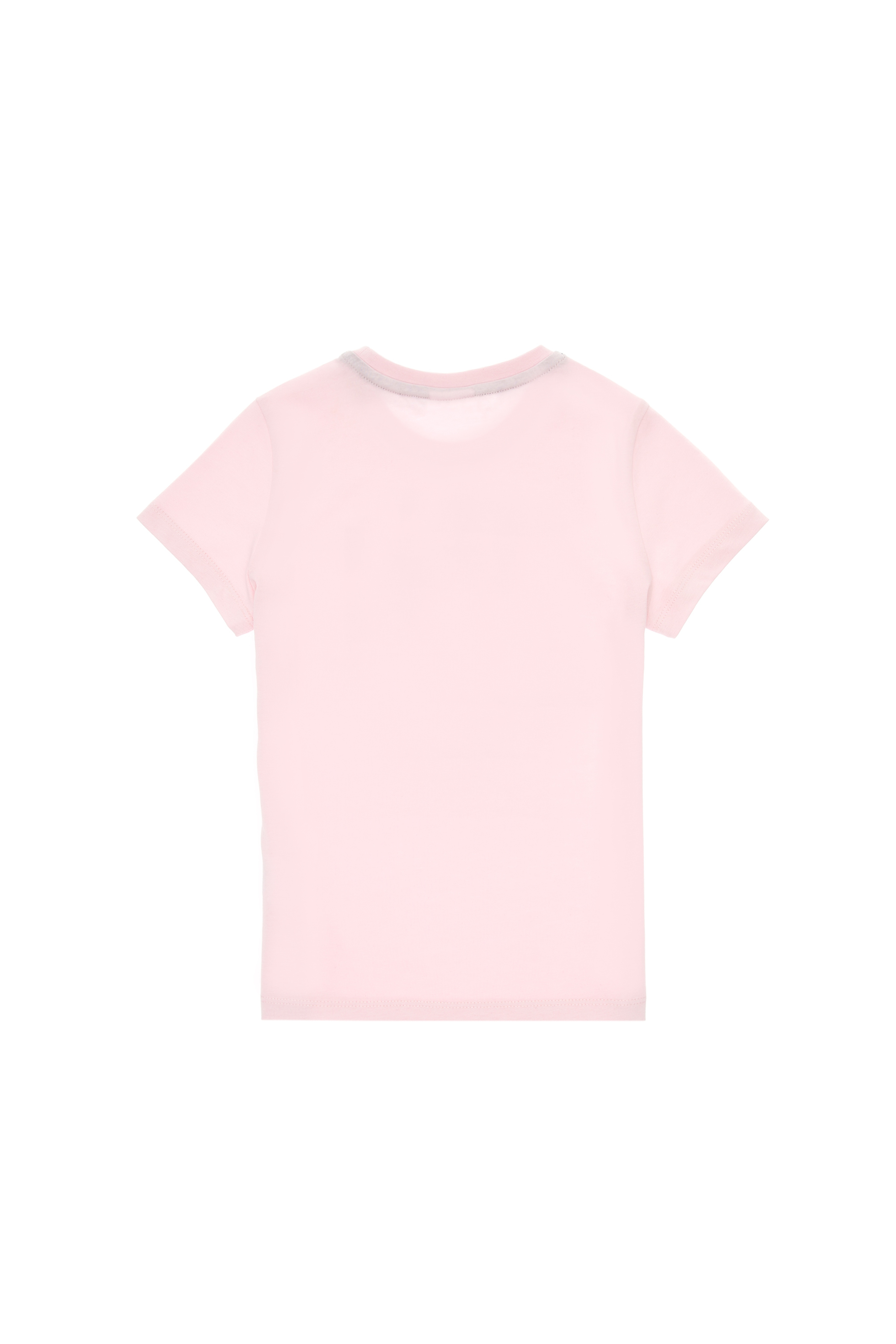 Erkek Çocuk Açık Pembe Bisiklet Yaka Tişört - Image 2