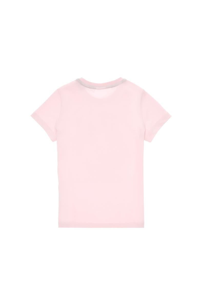 Erkek Çocuk Açık Pembe Bisiklet Yaka Tişört - 50307152025