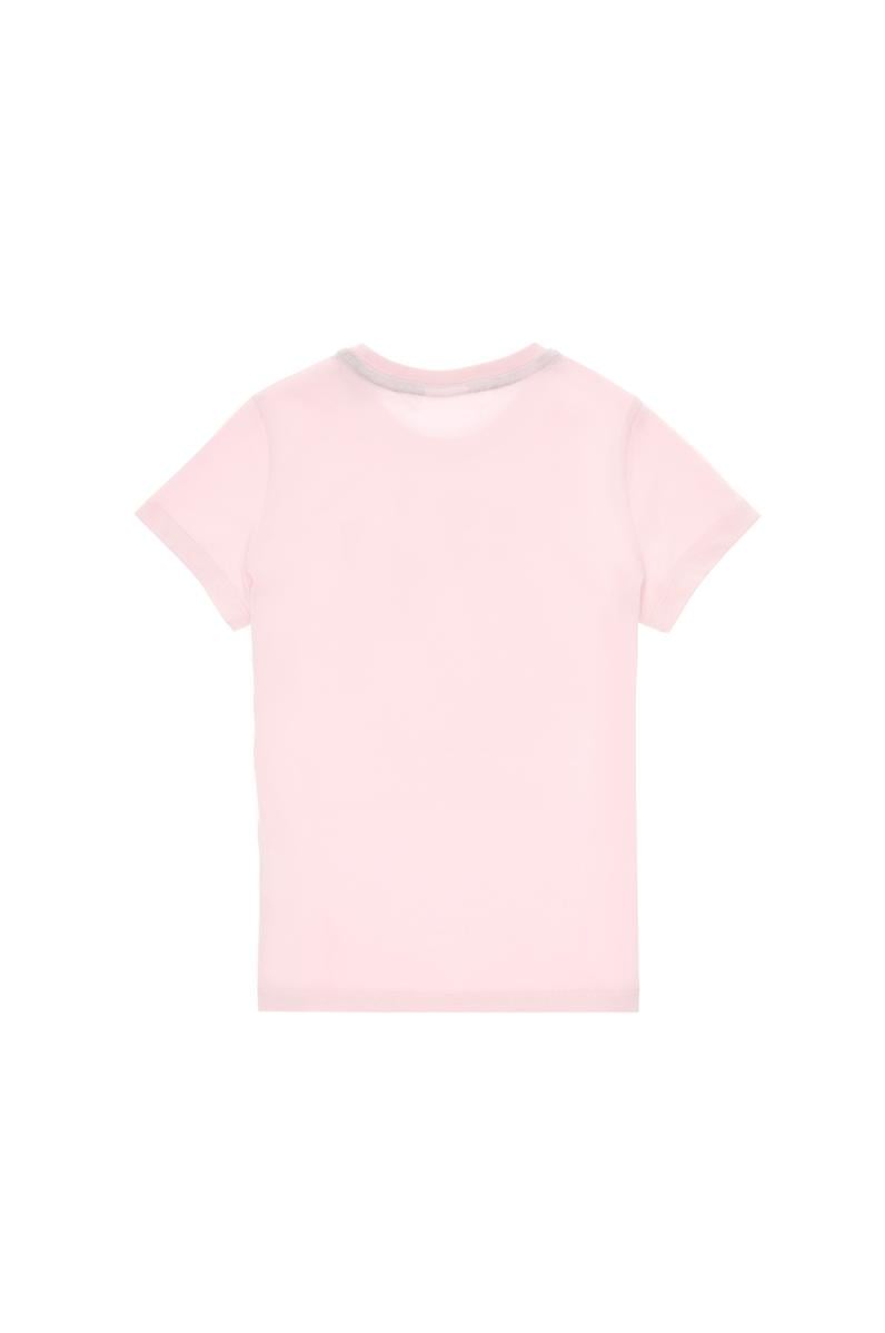 Erkek Çocuk Açık Pembe Bisiklet Yaka Tişört