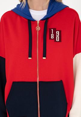 Kadın Kırmızı Sweatshirt - 50292445012