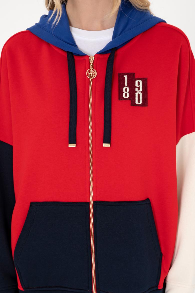 Kadın Kırmızı Sweatshirt - 50292445012