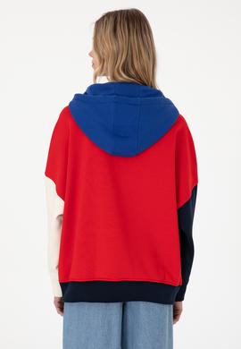 Kadın Kırmızı Sweatshirt - 50292445012