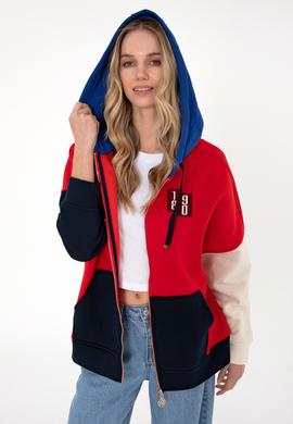 Kadın Kırmızı Sweatshirt - 50292445012