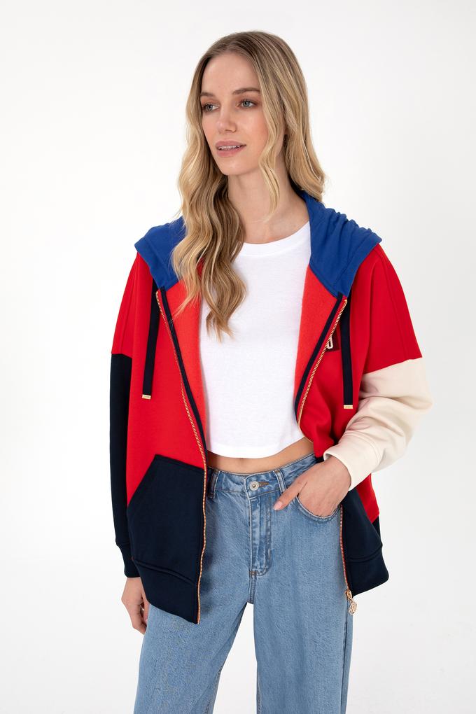 Kadın Kırmızı Sweatshirt