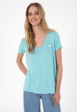Kadın Aqua Basic Tişört - 50300829093