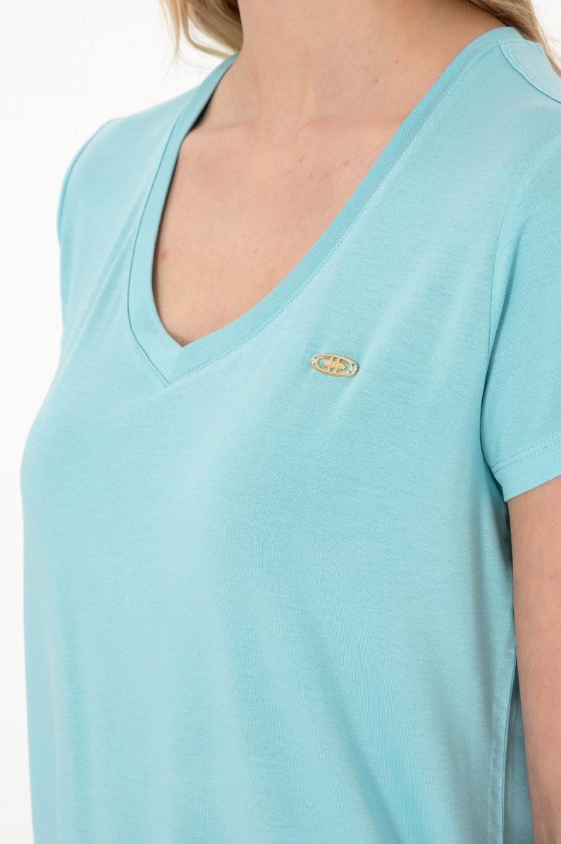 Kadın Aqua Basic Tişört