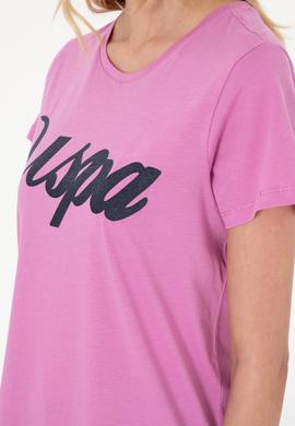 Kadın Fuşya Tişört - 50307933023