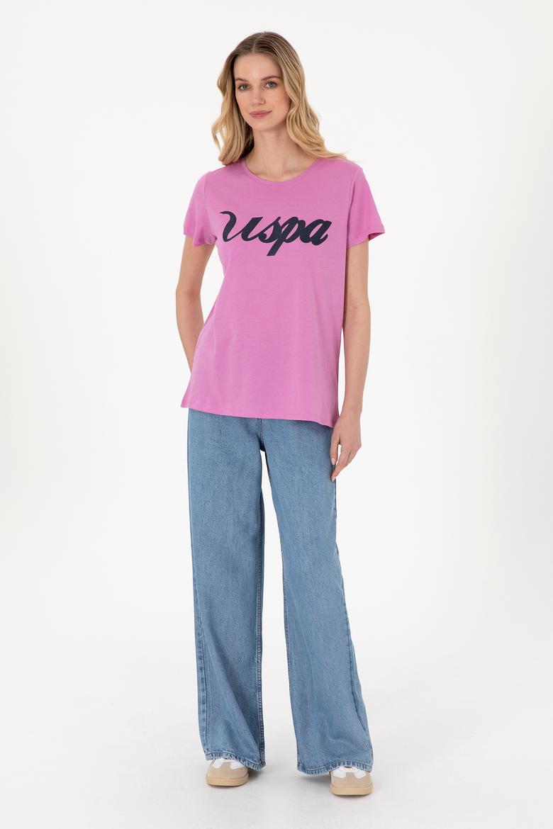 Kadın Fuşya Tişört - 50307933023