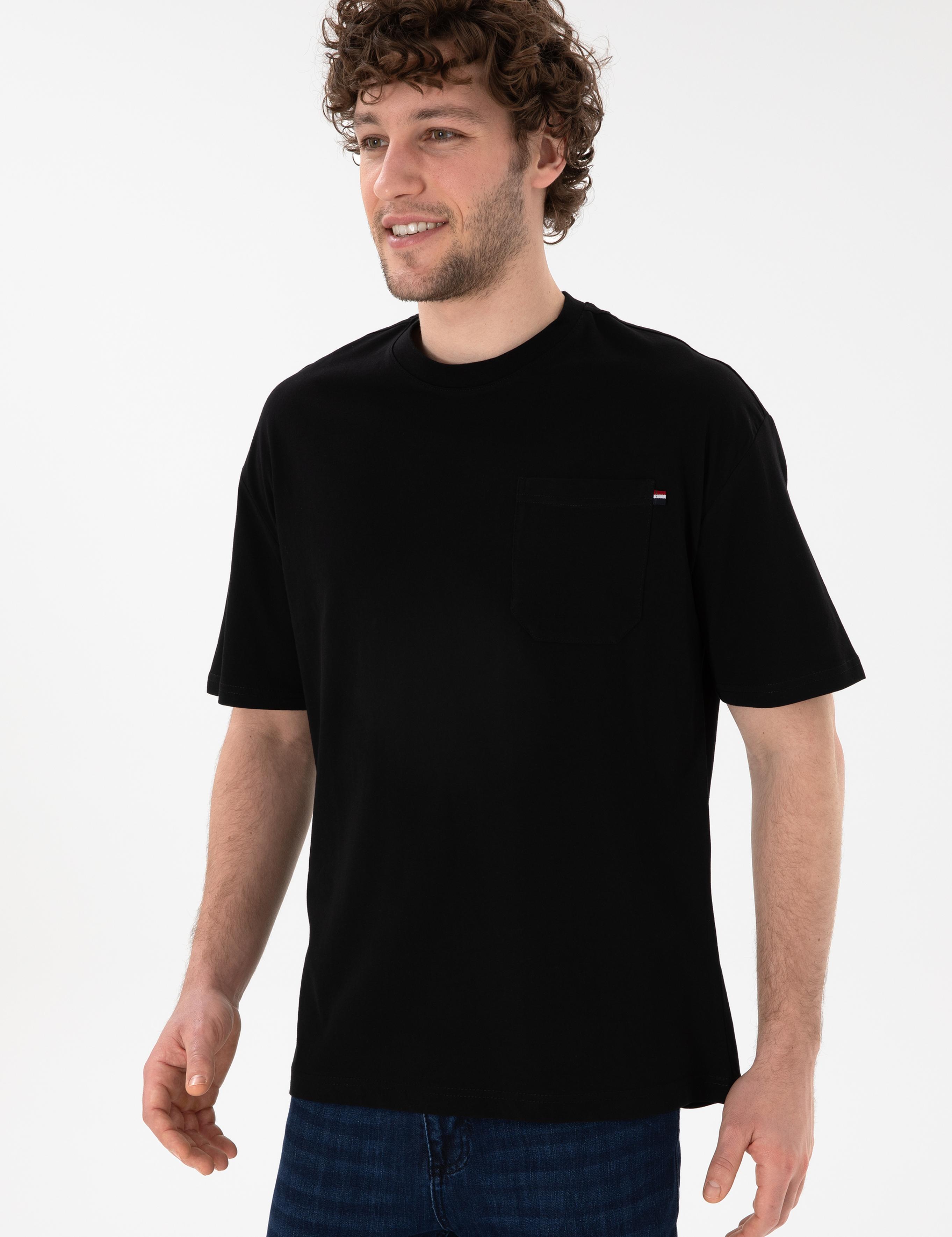 تی شرت یقه گرد ریلکس یقه گرد مردانه یو اس پولو | U.S. Polo Assn. - تصویر 2