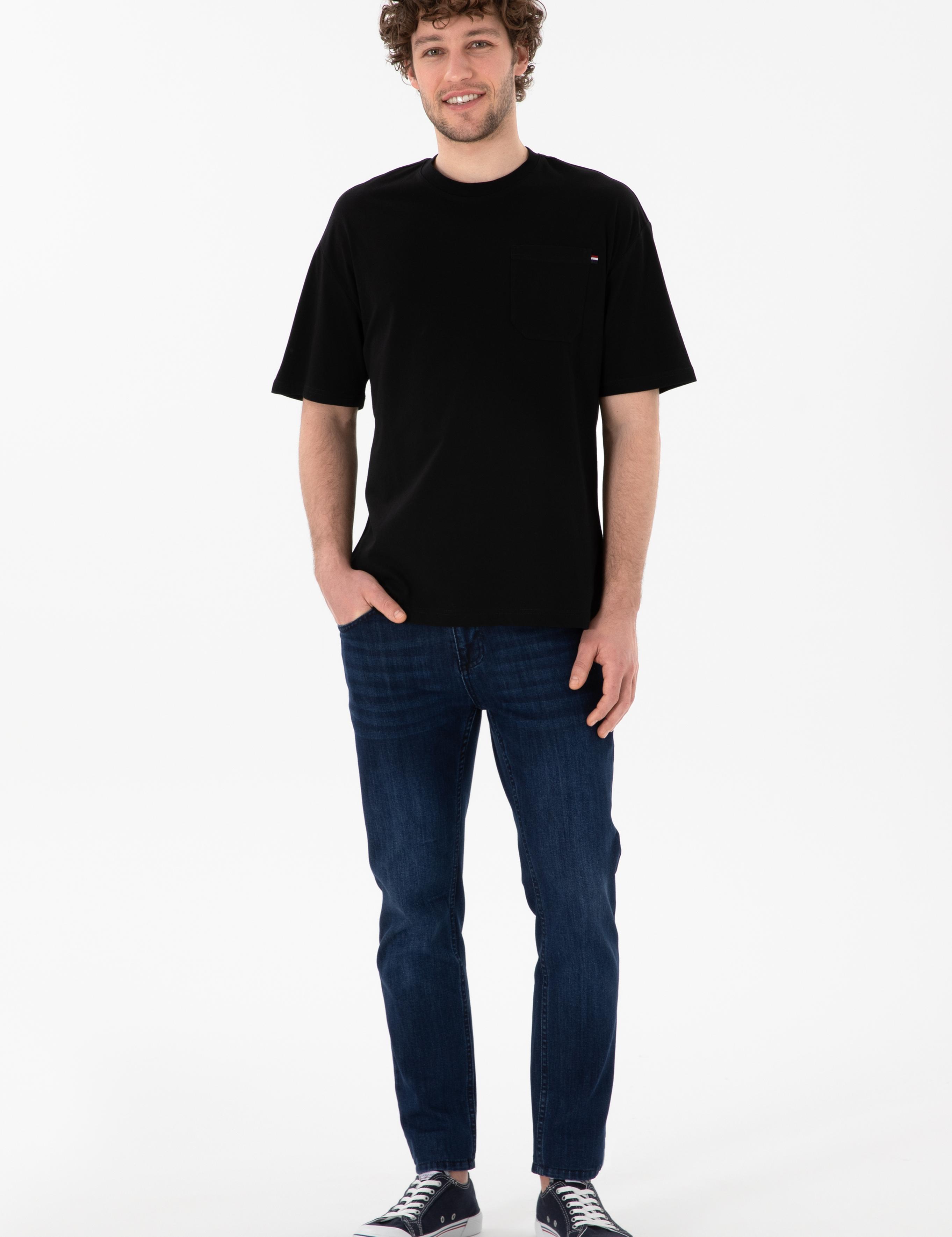 تی شرت یقه گرد ریلکس یقه گرد مردانه یو اس پولو | U.S. Polo Assn. - تصویر 5
