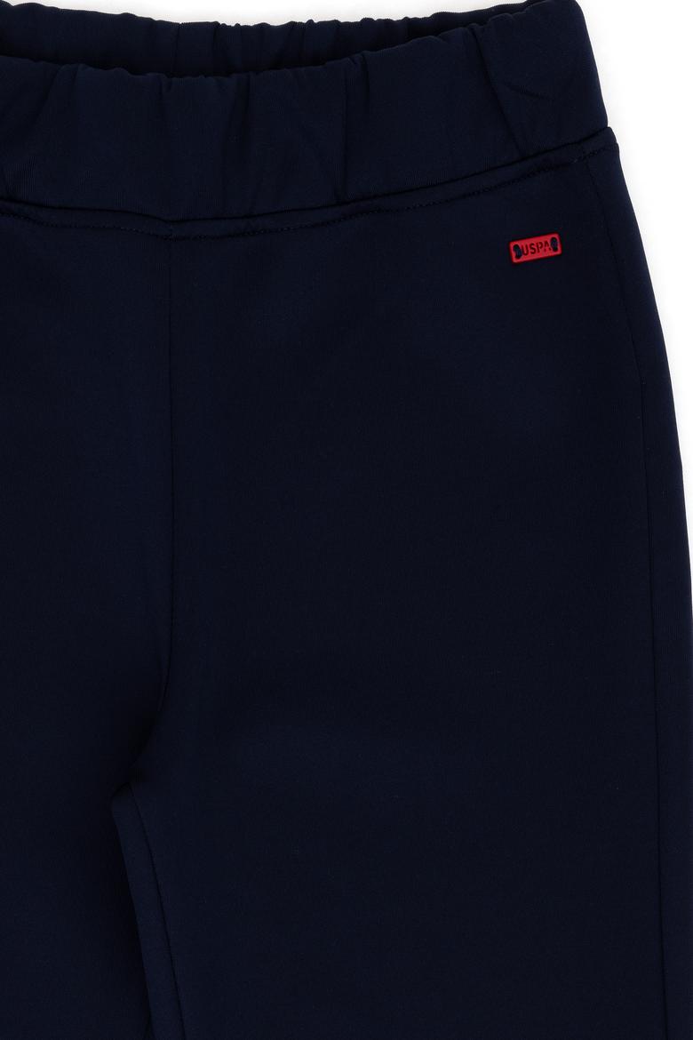 Kız Çocuk Lacivert Yüksek Bel Flare Eşofman Altı - 50306283019