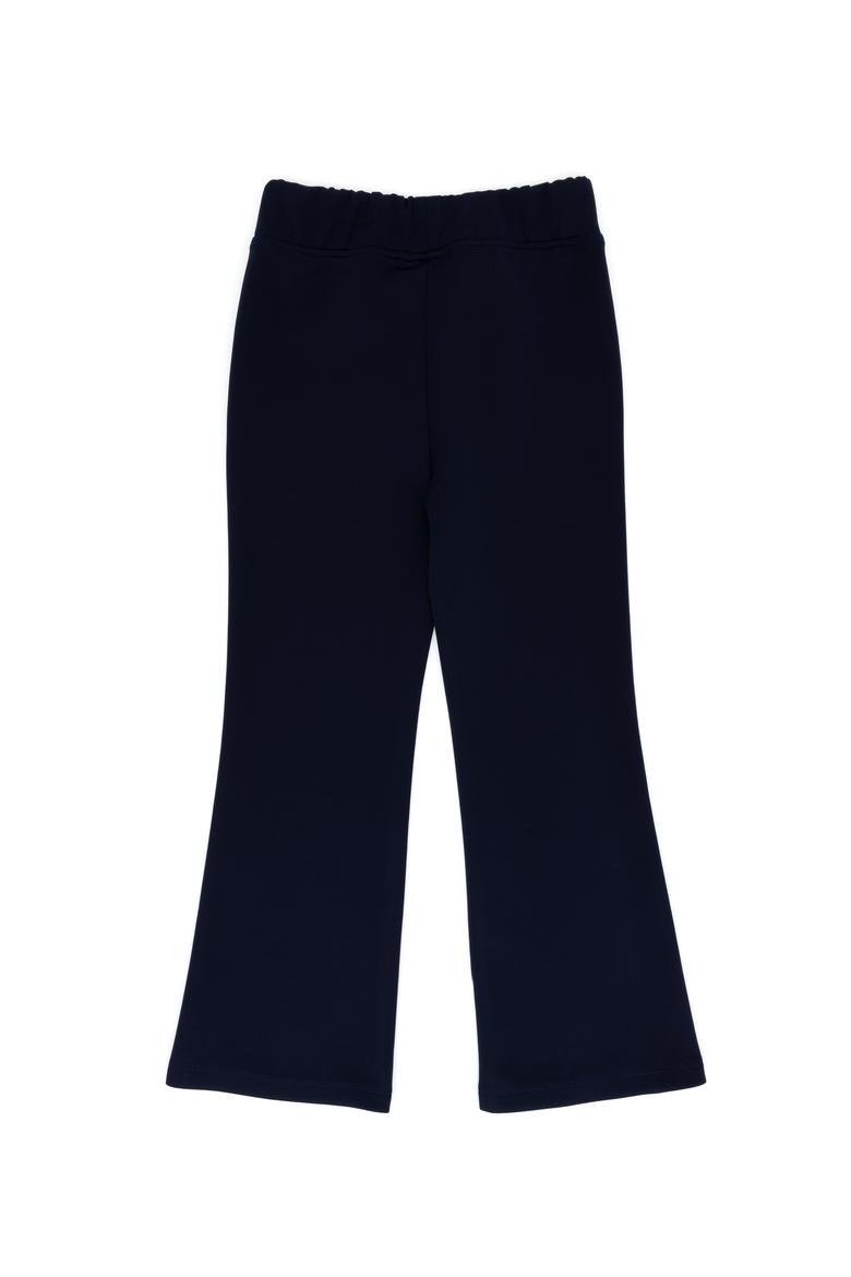 Kız Çocuk Lacivert Yüksek Bel Flare Eşofman Altı - 50306283019