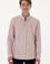 Erkek Çizgili Camel Uzun Kollu Gömlek