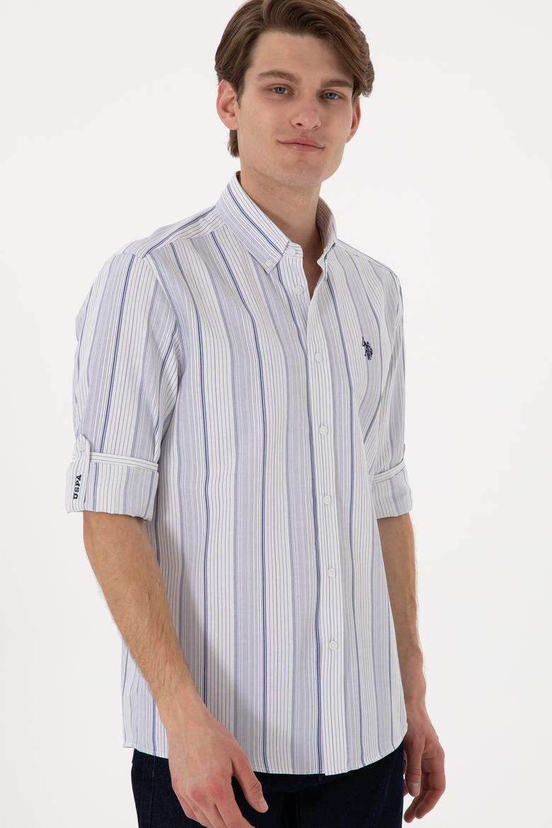 Erkek Lacivert Uzun Kollu Gömlek - 50306352006