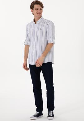 Erkek Lacivert Uzun Kollu Gömlek - 50306352006