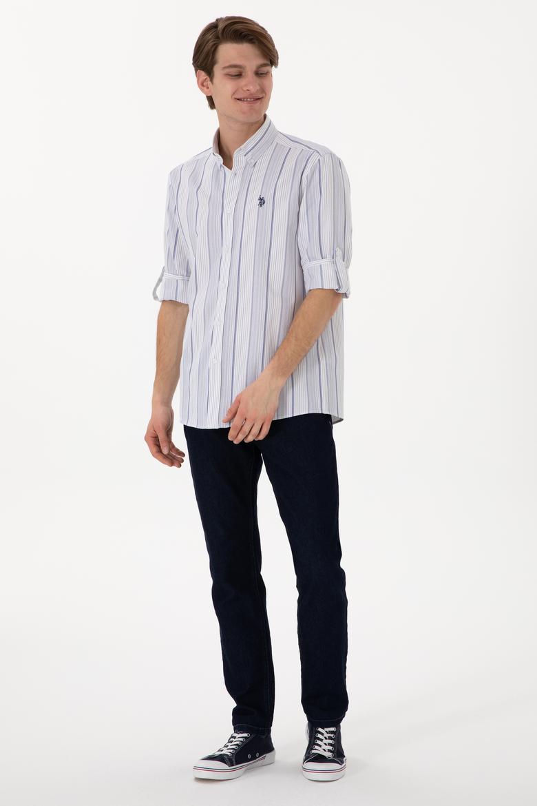 Erkek Lacivert Uzun Kollu Gömlek - 50306352006