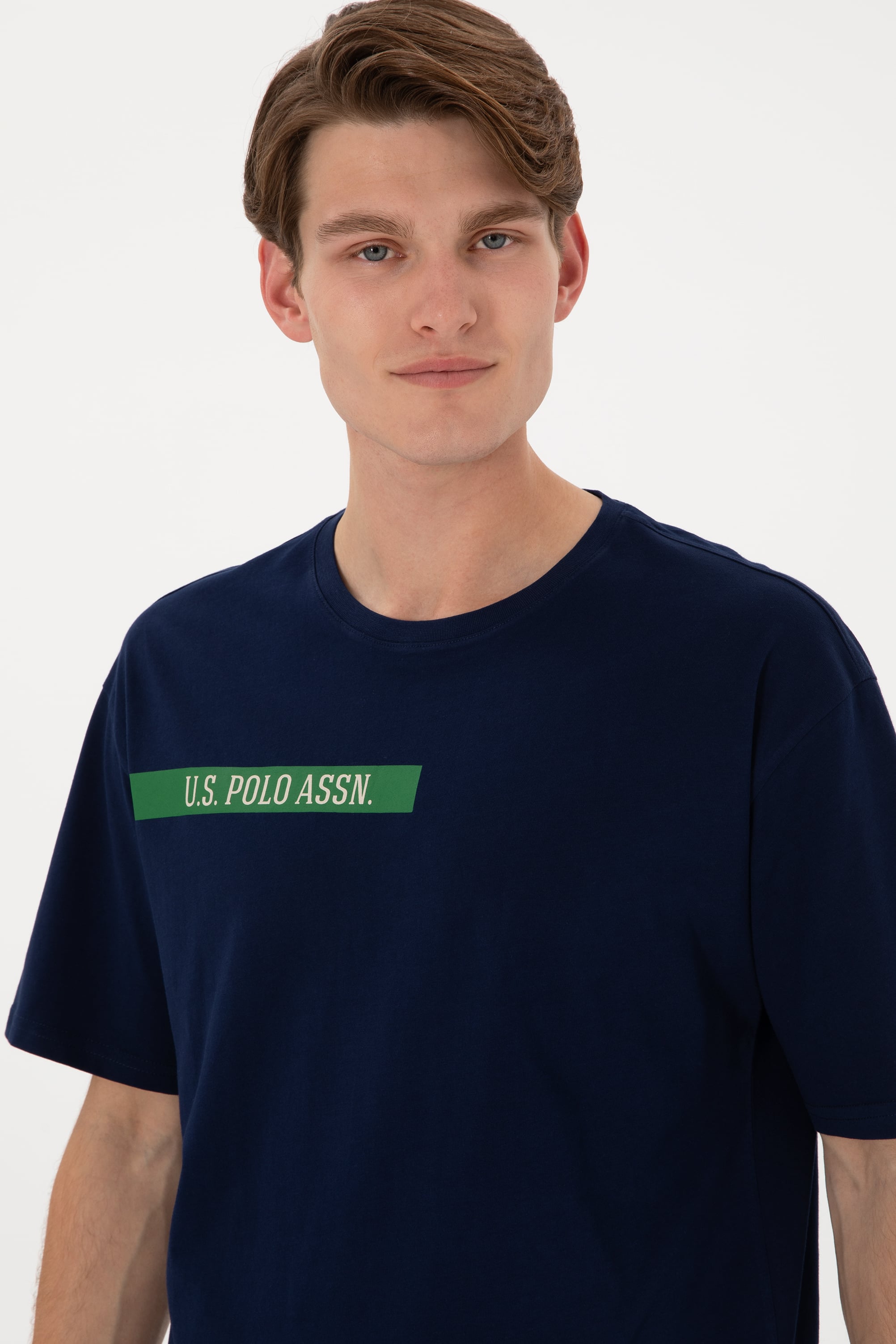 تی شرت یقه گرد ریلکس مردانه یو اس پولو | U.S. Polo Assn. - تصویر 2