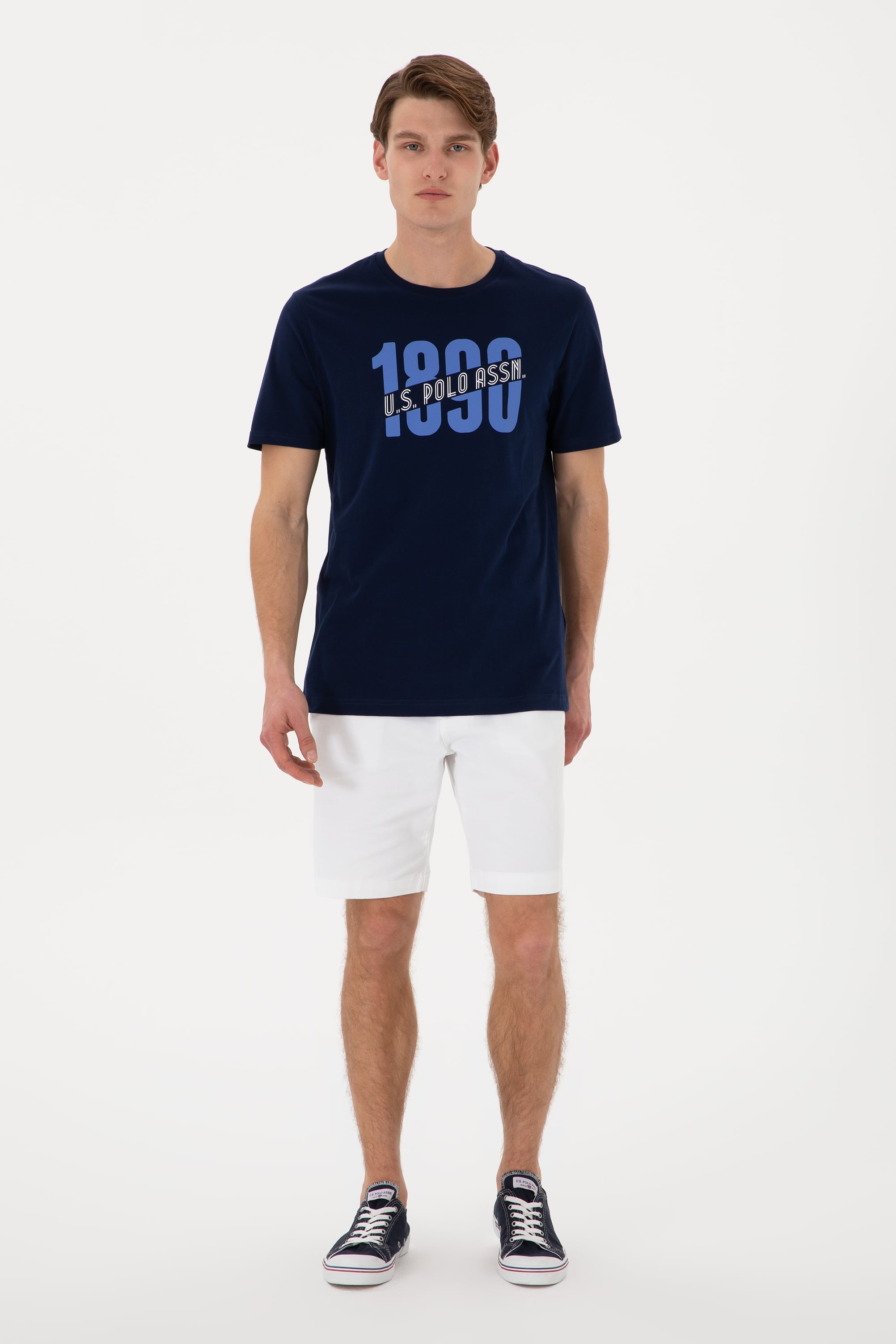 تی شرت یقه گرد رگولار مردانه یو اس پولو | U.S. Polo Assn. - تصویر 4