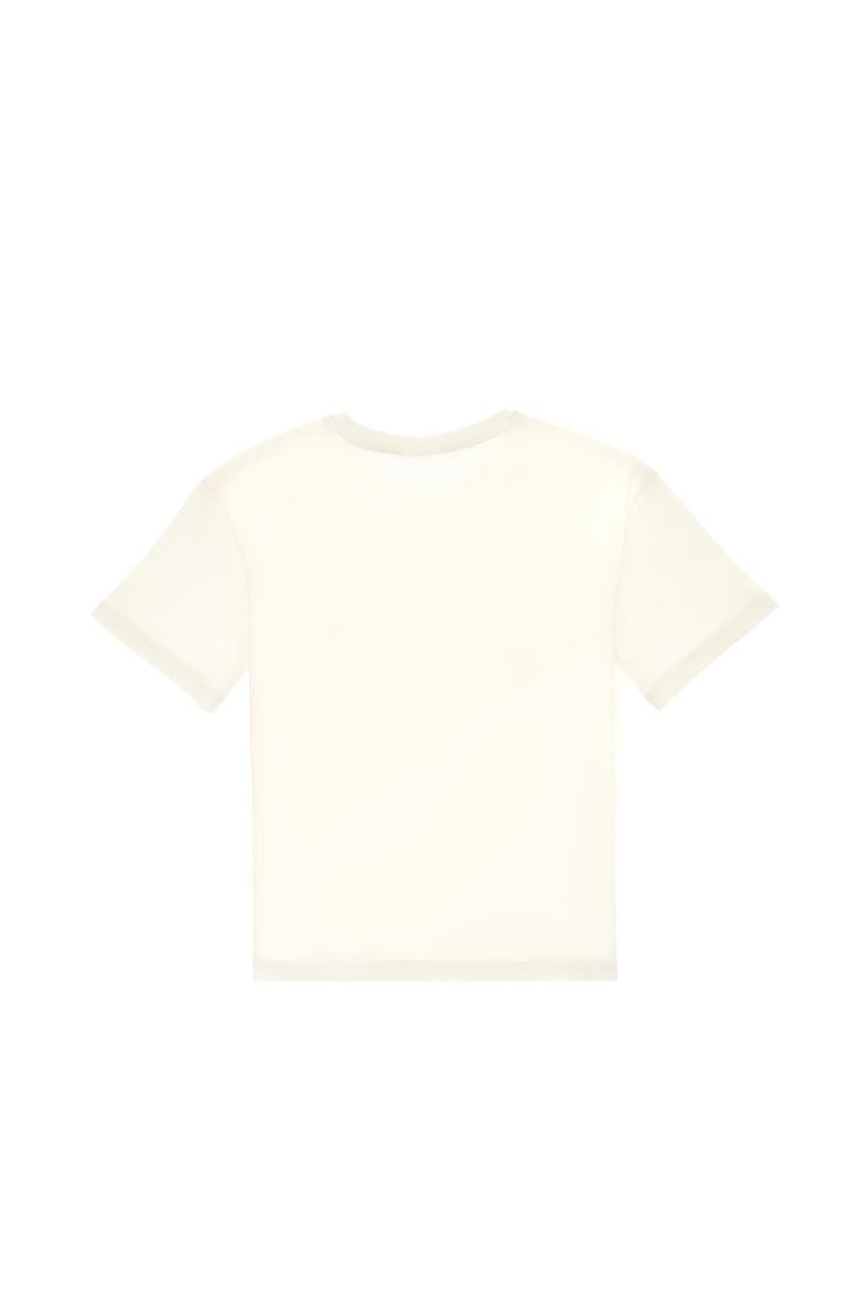 Erkek Çocuk Turuncu Comfort Bisiklet Yaka Tişört - 50307155024