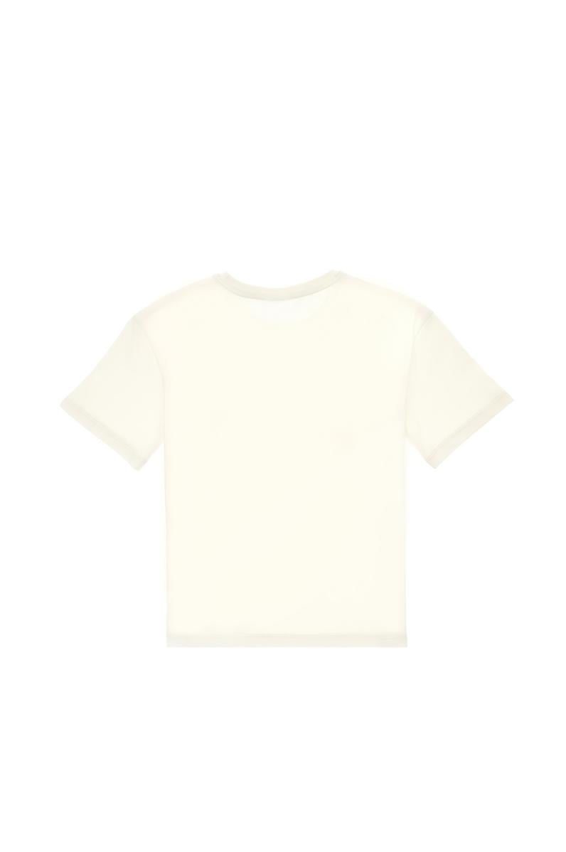 Erkek Çocuk Turuncu Comfort Bisiklet Yaka Tişört