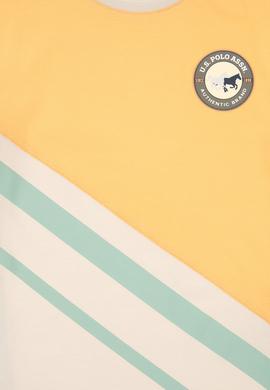 Erkek Çocuk Kavun Comfort Bisiklet Yaka Tişört - 50307155001