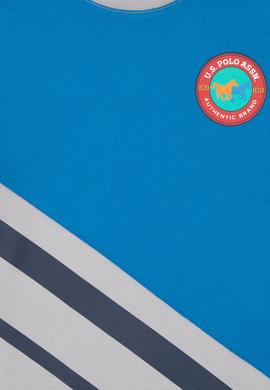 Erkek Çocuk Kobalt Comfort Bisiklet Yaka Tişört - 50307155021