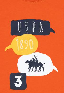 Erkek Çocuk Nar Çiçeği Kolsuz Bisiklet Yaka Tişört - 50307168026