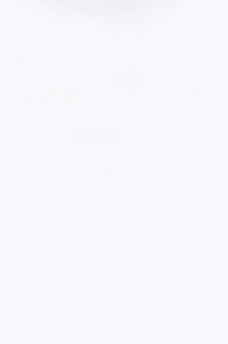 Erkek Çocuk Beyaz Comfort Bisiklet Yaka Tişört