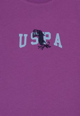 Erkek Çocuk Menekşe Bisiklet Yaka Tişört - 50307321009