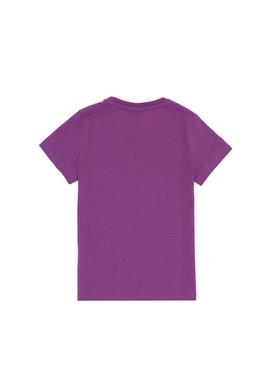 Erkek Çocuk Menekşe Bisiklet Yaka Tişört - 50307321009