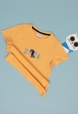 Erkek Çocuk Kavun Bisiklet Yaka Tişört - 50307321015