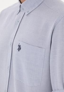 Erkek Lacivert Regular Fit Cepli Gömlek - 50306340014