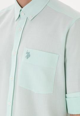 Erkek Mint Regular Fit Cepli Gömlek - 50306340023